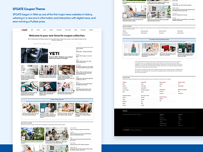 White-label Coupon Theme - SFGATE News site