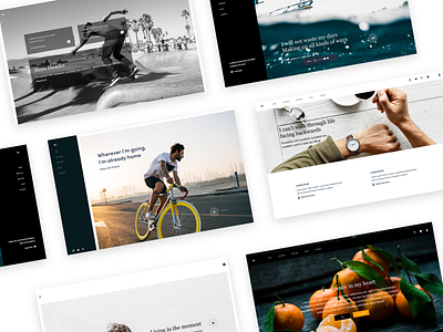 Landing Pages Collection clean design landing page ui ux web web design website