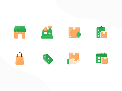 Product Icons branding design ecommerce ecommerce shop flat icon icon design icon set iconography icons illustration ios logo vector