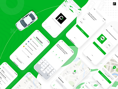 Parking App - iOS Ui Design