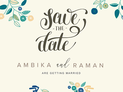 Wedding Card | Save the date invitation card save the date wedding wedding card