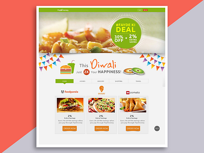 Diwali Offer Landing Page