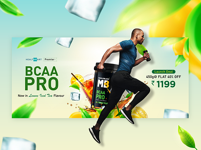 BCAA Lemon Iced Tea Flavour