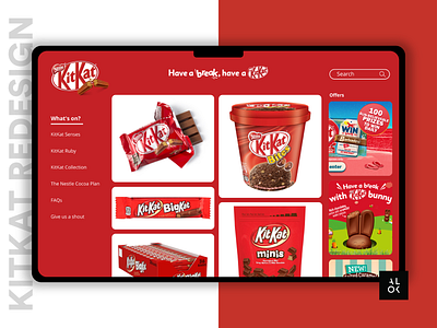 KitKat Redesign | UI Challenge #1