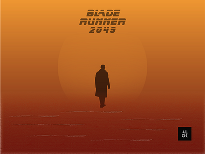 BLADE RUNNER 2049 alok blade runner 2049 bladerunner design dribbble illustration poster poster art