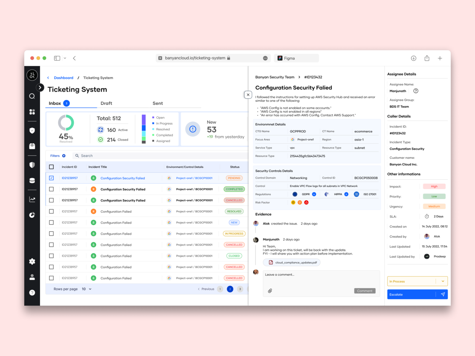 Ticket Description - Ticketing System by ALOK on Dribbble