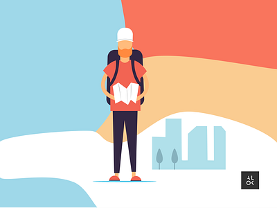 Delivery Guy by ALOK on Dribbble