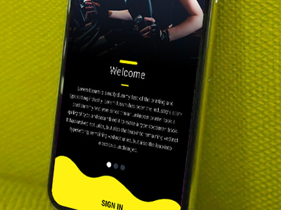 Intro add clean app creative app design gym app iphone app mobile app uidesign ux