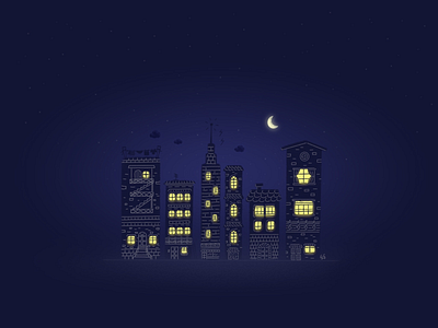 City lights