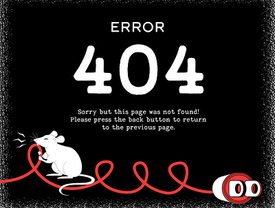 ERROR 404 PAGE - Weekly Rebound design graphic design illustration