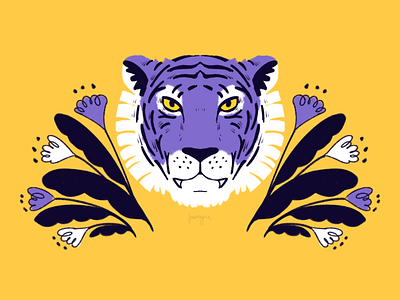 Very Peri Tiger
