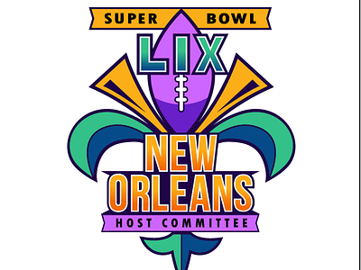 Super Bowl LIX Host Committee Logo