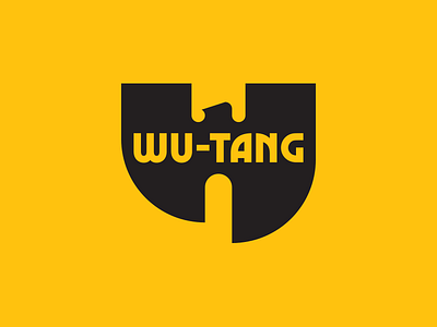Wu-Logo hiphop illustration logo ny typography