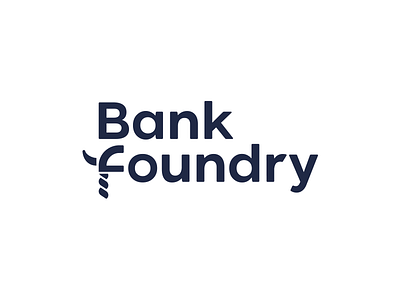 Bank Foundry Logo bank design foundry logo viking