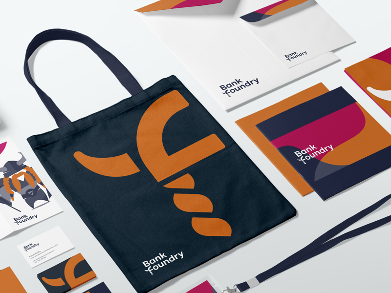 Bank Foundry branding by Peter Lenart for Vacuumlabs on Dribbble