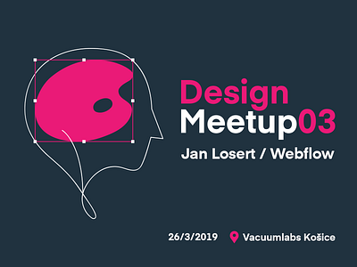 Design Meetup 03 branding design design system event illustration meetup slovakia ui ux vector web