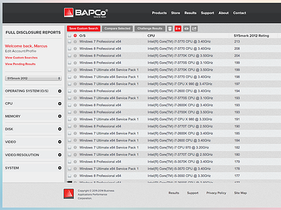 BAPCo Updated UI blue design development expressionengine fish interface ui