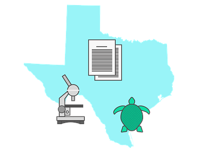 Making Science Work for Texans microscope paperscience texas turtle water