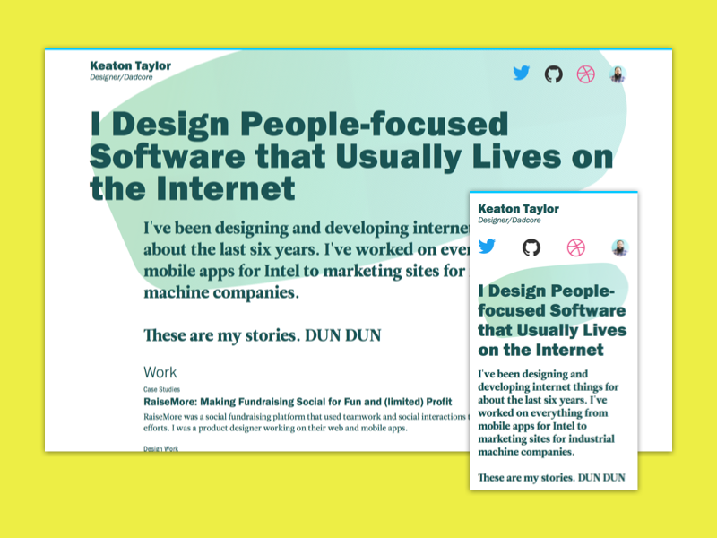 New site
