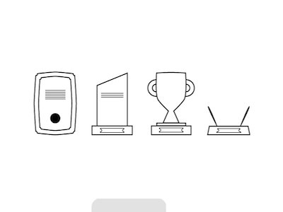 Icons for an awards company