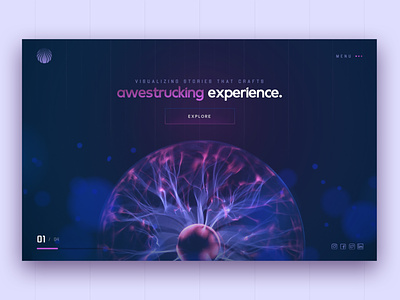 Awestrucking Experience - UI / UX Deisgn