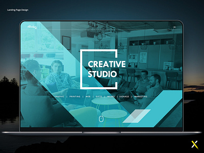 Creative Studio Landing Page | Ui/Ux Design
