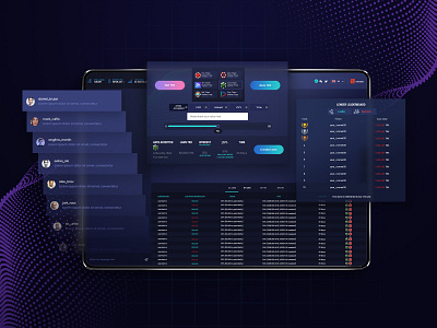 Tron - Crypto Application cryptocurrency saas ui uiux user experience user interface web application