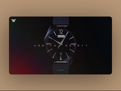 Watch Interaction Concept design ecommerce landing page product ui ui ux design ui design uidesign ux ux design watch