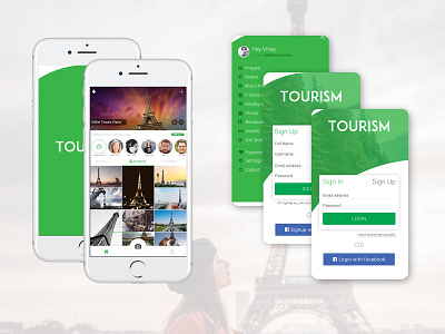 Tourism App Design adobe illustrator adobe photoshop android app design app app design design figma invision ios app design ixd mobile mobile app design sketchapp tourism app tourist app ui ui designer ux ux challenge