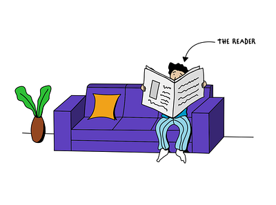 The Reader illustration