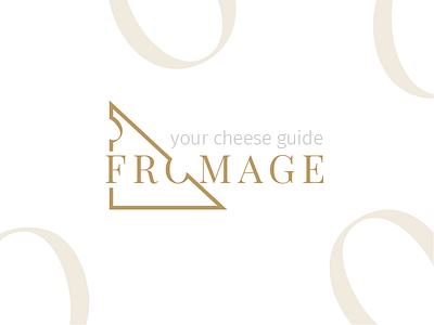 Fromage - online cheese store cheese food illustrator logo logo design logo idea online store