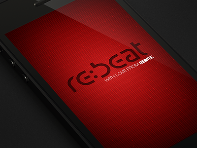 Re:Beat – Splash Screen app iphone logo splash screen ui ux