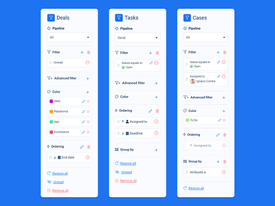 Filter System with Complications adobexd app colors filter filters group navigation sidebar sidebar menu sidebar navigation ui ux