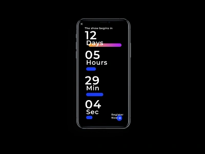 Countdown Timer || #DailyUI 14 app clock app countdown timer countdowntimer daily ui daily ui 014 daily ui challenge dailyui dailyuichallenge design timer app timer ui ui uidesign uiux user interface design