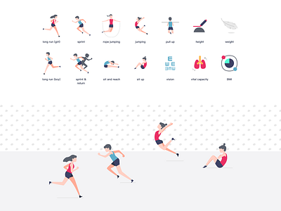 physical test icons