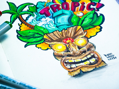 Tropical Doodle