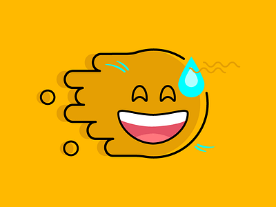 World Emoji Day 2d character emoji face illustration line outline vector yellow