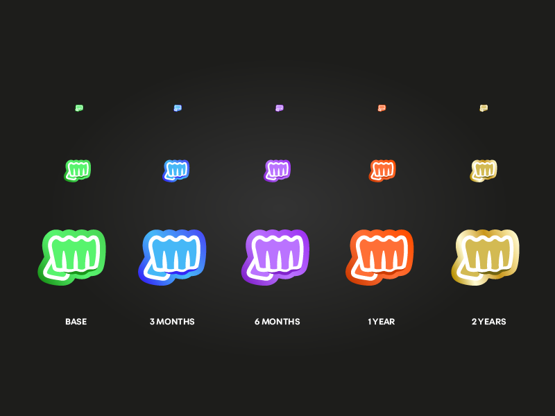 Twitch Fist Badge By Marina Morrison On Dribbble