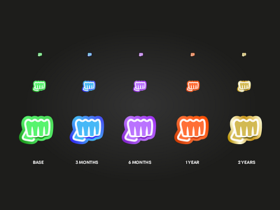 Twitch fist badge bright fist fist bump gaming icon punch rgb screen sub badge twitch