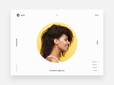 Dots Creative Agency - Main page