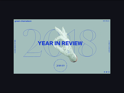 2018: Year In Review 3d animation design gsap interaction interactive javascript motion threejs ui ux web web design webgl
