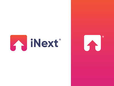 iNext - Branding brand branding fibonacci golden ratio guidelines inext inext logo logo next shopping logo