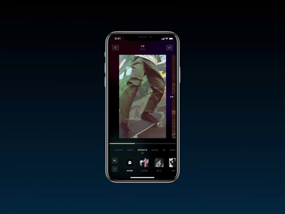 Shop on Video app apple apps camera design interface news skate social