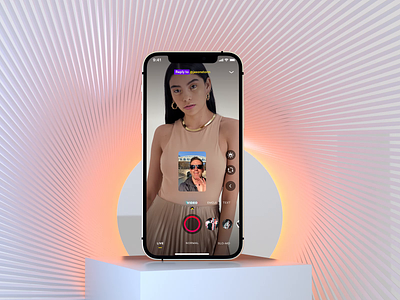 Video Reply animation c4d cinema 4d fashion fonts interface ios iphone look motion text ui