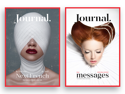 Journal Covers flatstudio glossy interface journal magazine main news project redesign redesignflatstudio