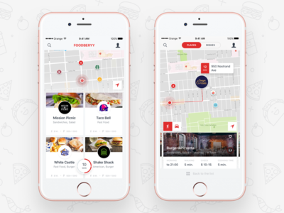 Foodberry Search android app crm foodberry geexarts ios map restaurant takeaway track