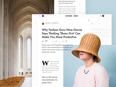 USA Today News №2 by Slava Kornilov for Geex Arts on Dribbble