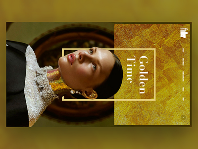 Faller GoldenTime book design fashion interface news photo slide usa web