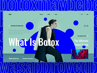 FRASH Botox by Slava Kornilov for Geex Arts on Dribbble