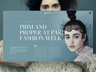 Typeface Prim article book design fashion interface news photo slide web